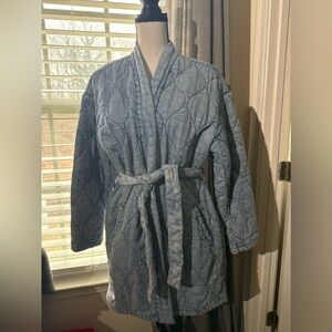 BLANKNYC Quilted Denim Kimono Jacket